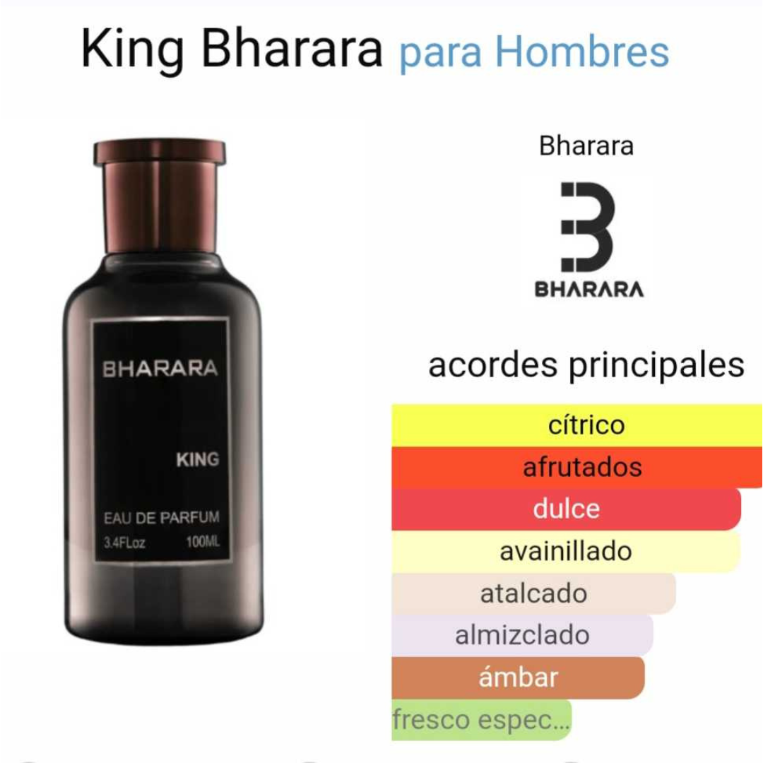 Colonia KING BHARARA ESTUCHE SENCILLO 100ML