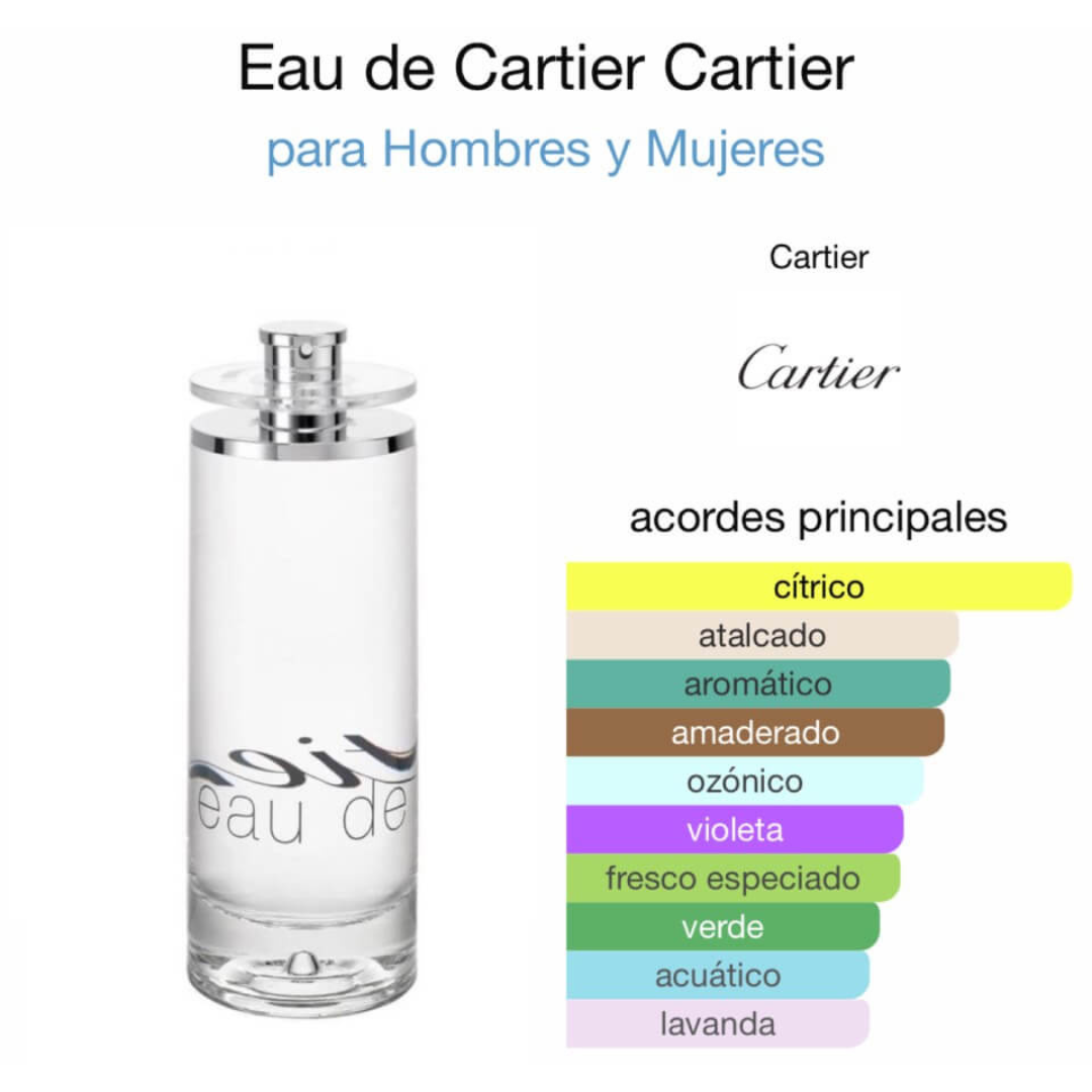 Colonia EAU DE CARTIER TOILETTE 100ML