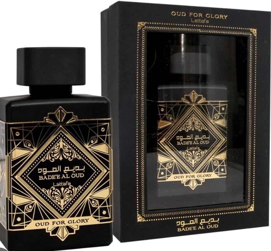 Perfume BADE´E AL OUD FOR GLORY ESTUCHE ELEGANTE 100ML